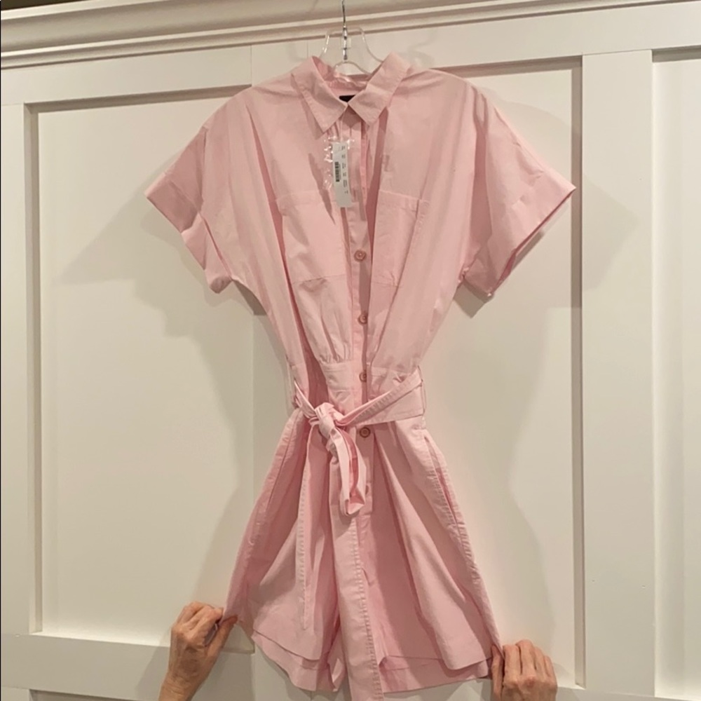 J.Crew Light Pink Romper (size 0)